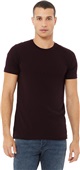 Bella+Canvas Unisex Jersey Short Sleeve Tee 3001 OXBLOOD BLACK Primary
