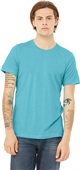 Bella+Canvas Unisex Jersey Short Sleeve Tee 3001 TURQUOISE Primary
