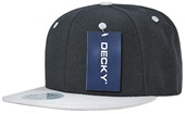 Decky 2Tone Flat Bill Snapback Cap