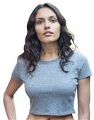 Royal Apparel Womens Eco Triblend Crop Tee