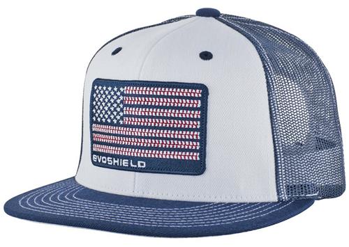 Evoshield Flag Patch Snapback Flatbill Hat Epic Sports