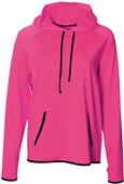Baw Ladies Comfort Weight Hood Jacket NEON PINK Primary