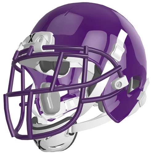 PURPLE (HELMET/FACEMASK/WHITE CHINCUP/WHITE CHINST