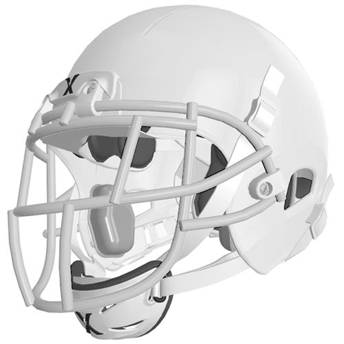 WHITE (HELMET/FACEMASK/WHITE CHINCUP/WHITE CHINSTR