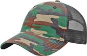 Richardson 111P Garment Washed Printed Trucker Cap