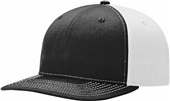 Richardson 312 Twill Back Trucker Cap BLACK/WHITE (SPLIT) Primary