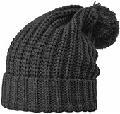 Richardson 143 Chunk Cable Beanie w/Cuff & Pom