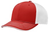 Richardson 172 Pulse Sportmesh R-Flex Cap RED/WHITE (SPLIT) Primary