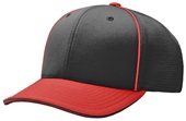 Richardson 172 Pulse Sportmesh R-Flex Cap BLACK/RED (COMBO) Primary