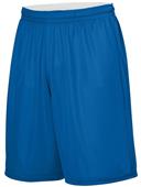 Augusta 9" Adult Inseam Youth Graded Inseam Reversible Wicking Shorts