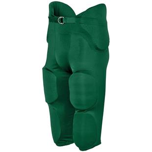 Wilson Stretchy Integrated 7 Pad Football Pants NWT Youth XS Green FREE SHIPPING 