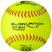ASA/USA 12" Game Slowpitch Durahide Cover .44 COR Softballs