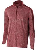  Adult Youth Heather 1/2 Zip Pullover Jacket (Black,Cardinalt,Graphite,Kelly,Maroon,Navy,red,Royal)