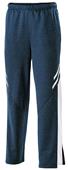 Youth Side Pockets, Ziped Leg Openings,Straight Leg Heathered Pants (Black or Navy)