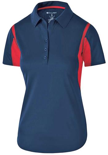 Holloway Womens Polo Shirt (Black,Carbon,Forest,Kelly,Maroon,Navy,Orange,Purple,Royal,Red,White). Printing is available for this item.