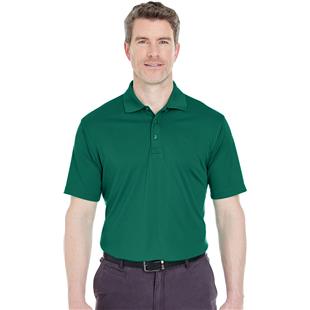 UltraClub Mens Cool & Dry Interlock Polo