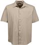 Harriton Mens Paradise SS Performance Shirt KHAKI Primary