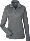 UltraClub Ladies Cool & Dry Heathered Jacket