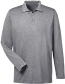 UltraClub Mens Cool & Dry Heathered Jacket