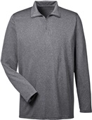 UltraClub Mens Cool & Dry Heathered Jacket