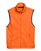 Harriton Mens Fleece Vest