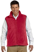 Harriton Mens Fleece Vest