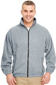 UltraClub Mens Iceberg Fleece Full-Zip Jacket