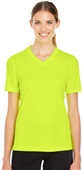Team 365 Ladies Zone Performance T-Shirt SPORT SAFETY YELLOW Primary