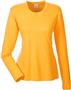 UltraClub Ladies Cool & Dry Performance LS TShirt GOLD Primary