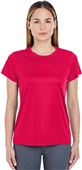 UltraClub Ladies Cool & Dry Sport TShirt RED Primary