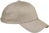 Big Accessories 6-Panel Structured Twill Cap Big Accessories 6-Panel Structured Twill Cap
