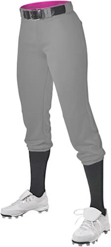 Alleson Athletic Pantalon de softball/fastpitch pour femme avec boucle
