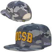 W Republic UC Santa Barbara Camo Snapback Cap