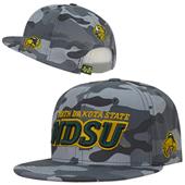 North Dakota State University Camo Snapback Cap