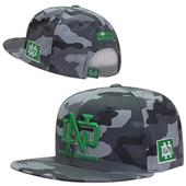 University of North Dakota Camo Snapback Cap