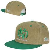 University of North Dakota Heavy Jute Snapback Cap