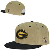 Grambling State University Heavy Jute Snapback Cap