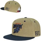 Howard University Heavy Jute Snapback Cap