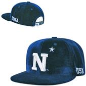 United States Naval Academy Velvet Snapback Cap