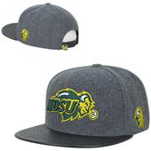 North Dakota State Univ Melton Vinyl Snapback Cap