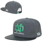 University North Dakota Melton Vinyl Snapback Cap