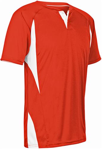 Wild Card Z-75 2-Button Placket Baseball Jersey | Epic Sports