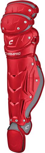 Protège-jambes CHAMPRO Optimus MVP - Double Genou 14.5", Bleu Marine (neufs)
