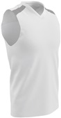 Champro Adult Youth Free Toss Basketball Jersey WHITE/CHARCOAL Primary