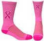 Crew Breast Cancer Pink Ribbon Socks PAIR