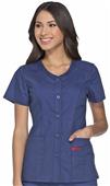 Dickies Women's EDS Signature V-Neck Scrub Top Dickies Women's EDS Signature V-Neck Scrub Top