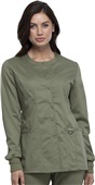 WW Revolution Women Snap Front Scrub Jacket