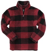 Boxercraft 1/4 Zip Adult Youth Sherpa Pullover