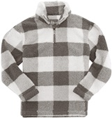 Boxercraft 1/4 Zip Adult Youth Sherpa Pullover