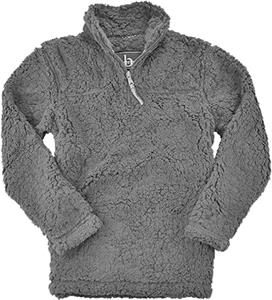 unisex sherpa pullover